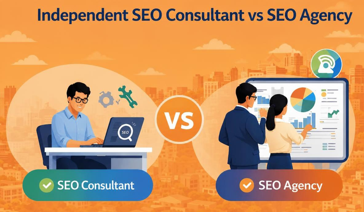organic SEO consultant vs seo agency